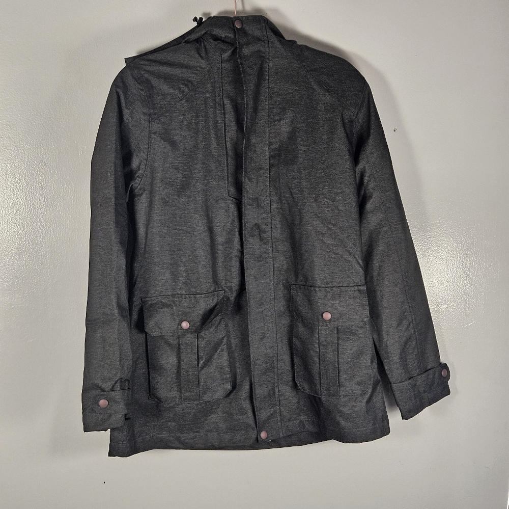 Fossa Apparel Charcoal Hockey Jacket